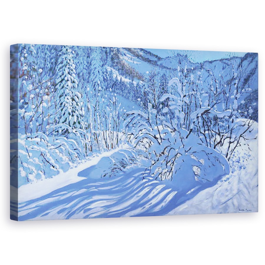 Tablou canvas - Andrew Macara - Ninsoare proaspata, Les Arcs, Franta, 60 x 100 cm
