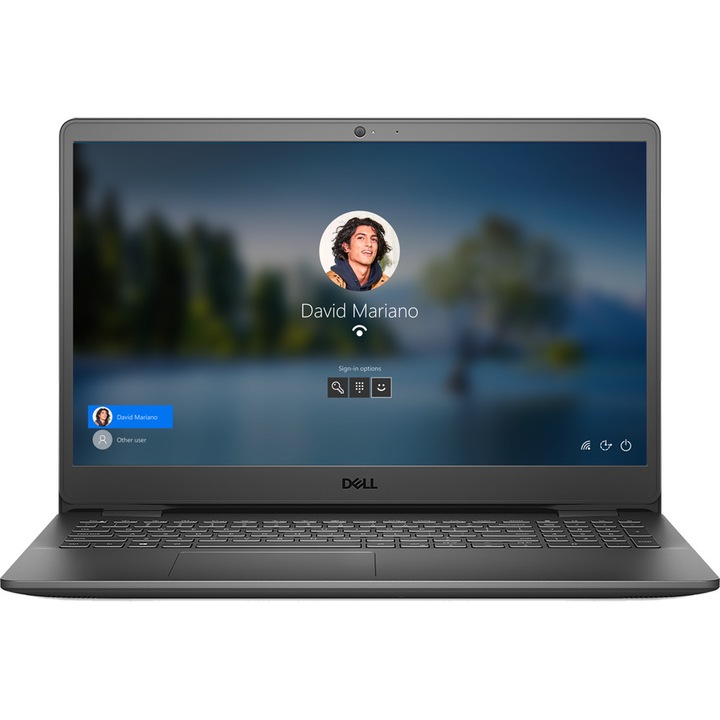 Лаптоп Dell Vostro 3500, N3004VN3500EMEA01.2105, 15.6", Intel Core i5-1135G7 (4-ядрен), Intel Iris Xe Graphics, 8 GB 2666MHz (1x8GB) DDR4, Черен EoL