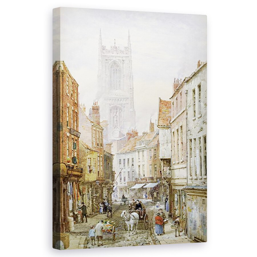 Tablou canvas - Louise Ingram Rayner - O vedere de Irongate, 60 x 100 cm