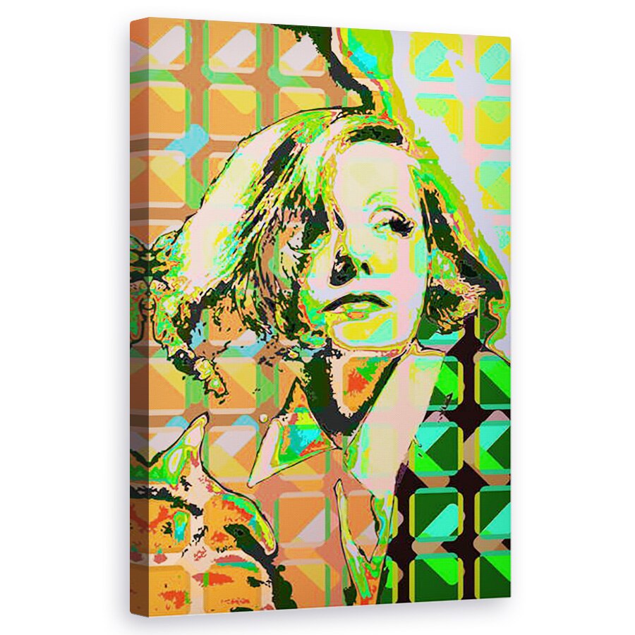 Tablou canvas - Scott J. Davis - Greta Garbo , 50 x 80 cm