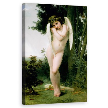 Tablou canvas - William-Adolphe Bouguereau - Cupidon, 60 x 100 cm Tablou canvas - William-Adolphe Bouguereau - Cupidon, 60 x 100 cm