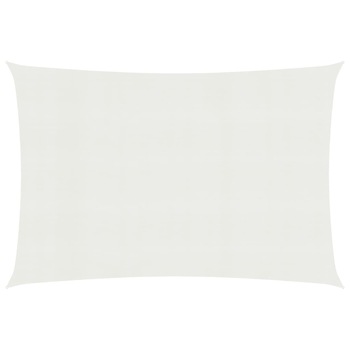 Panza parasolar vidaXL, Polietilena HDPE, 90% protectie UV, 2 x 3 m, Alb Panza parasolar vidaXL, Polietilena HDPE, 90% protectie UV, 2 x 3 m, Alb