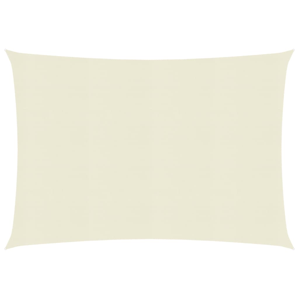 Panza parasolar vidaXL, Polietilena HDPE, 90% protectie UV, 2,5 x 3 m, Crem