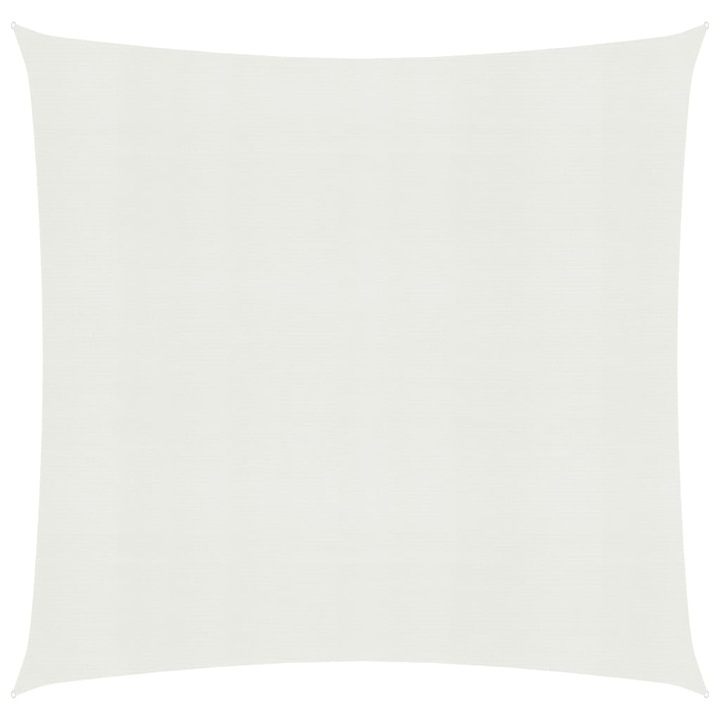 vidaXL fehér HDPE napvitorla 160 g/m² 2,5 x 2,5 m