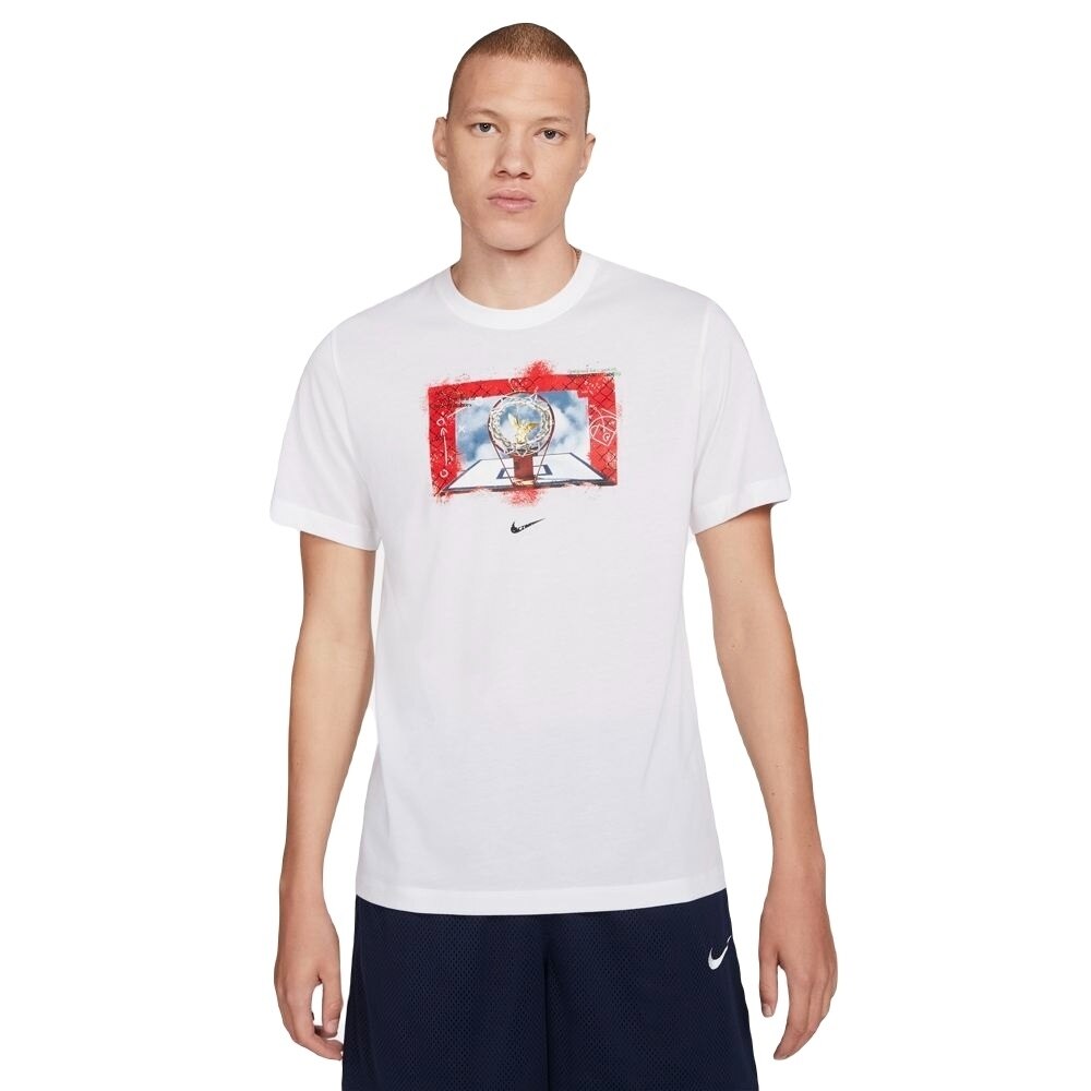 Tricou Nike Dri-FIT Photo, Alb
