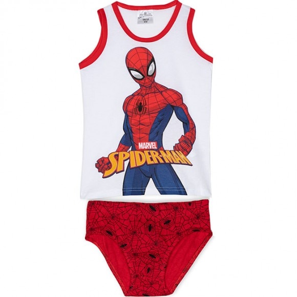 Set maieu/chiloti Spiderman, Rosu