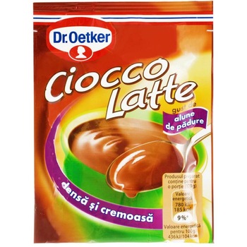 Ciocolata Calda Dr. Oetker Cioco Latte, 25 g, Aroma Alune de Padure Ciocolata Calda Dr. Oetker Cioco Latte, 25 g, Aroma Alune de Padure