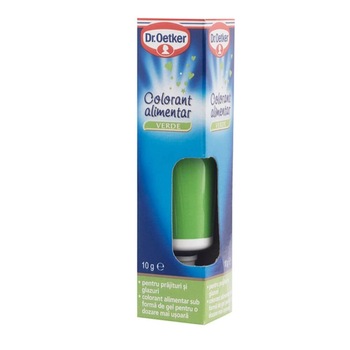 Colorant Alimentar Verde Dr. Oetker, 10 g Colorant Alimentar Verde Dr. Oetker, 10 g