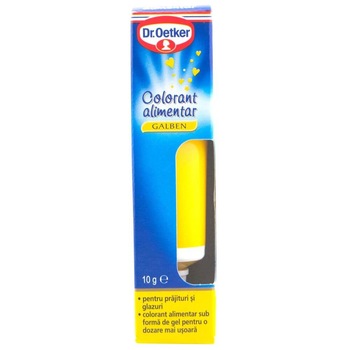 Colorant Alimentar Galben Dr. Oetker, 10 g Colorant Alimentar Galben Dr. Oetker, 10 g