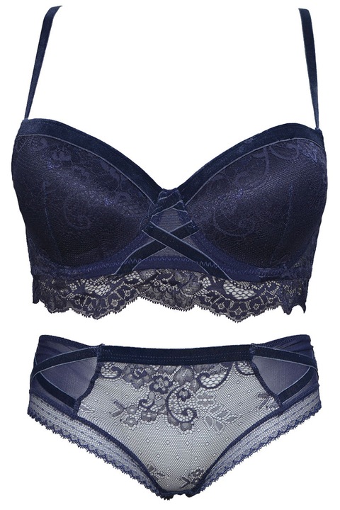 Love and BRA női szett 20598, Tengerészkék