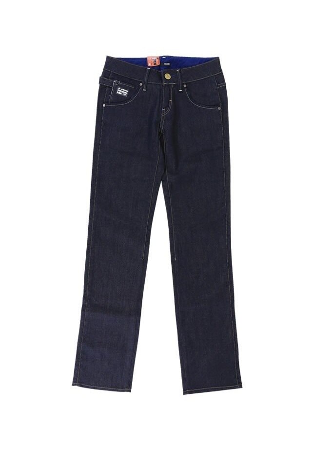 Blugi dama G-Star RAW Spider Straight, Albastru inchis, W27-L32 US