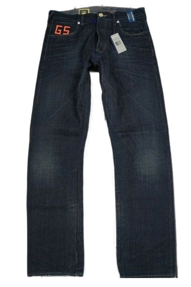 Blugi barbati G-Star Raw Lumber Soho, Albastru inchis, W29-L32 US