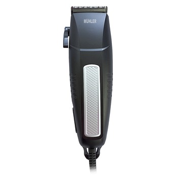 Aparat de tuns MUHLER MC-904S, 10W, 220-240V/50Hz, Perie curatare, foarfece, pieptene si ulei, Otel carbon, Negru mat Aparat de tuns MUHLER MC-904S, 10W, 220-240V/50Hz, Perie curatare, foarfece, pieptene si ulei, Otel carbon, Negru mat