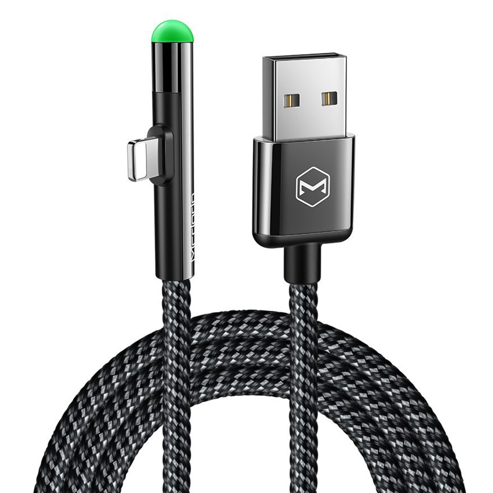 Cablu Mcdodo No 1 Series Gaming Lightning, Black, 2A, 1.5m