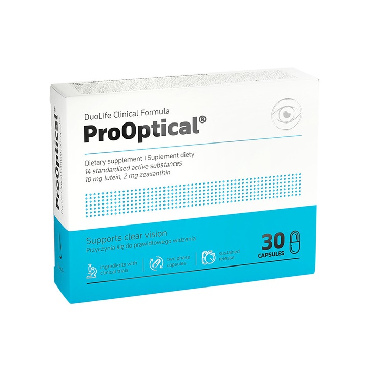 Supliment zilnic ProOptical , 30 capsule, DuoLife
