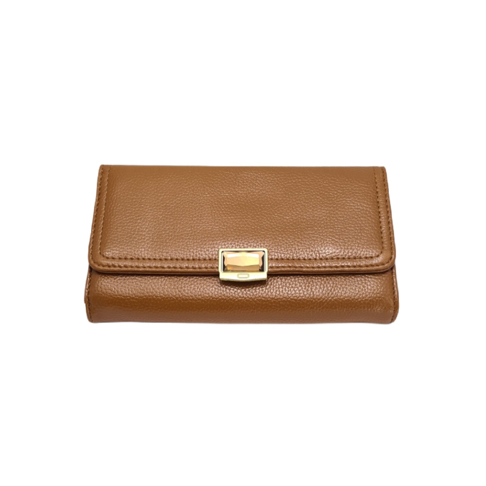 Portofel dama cu cristal, Tia Accesorii, maro