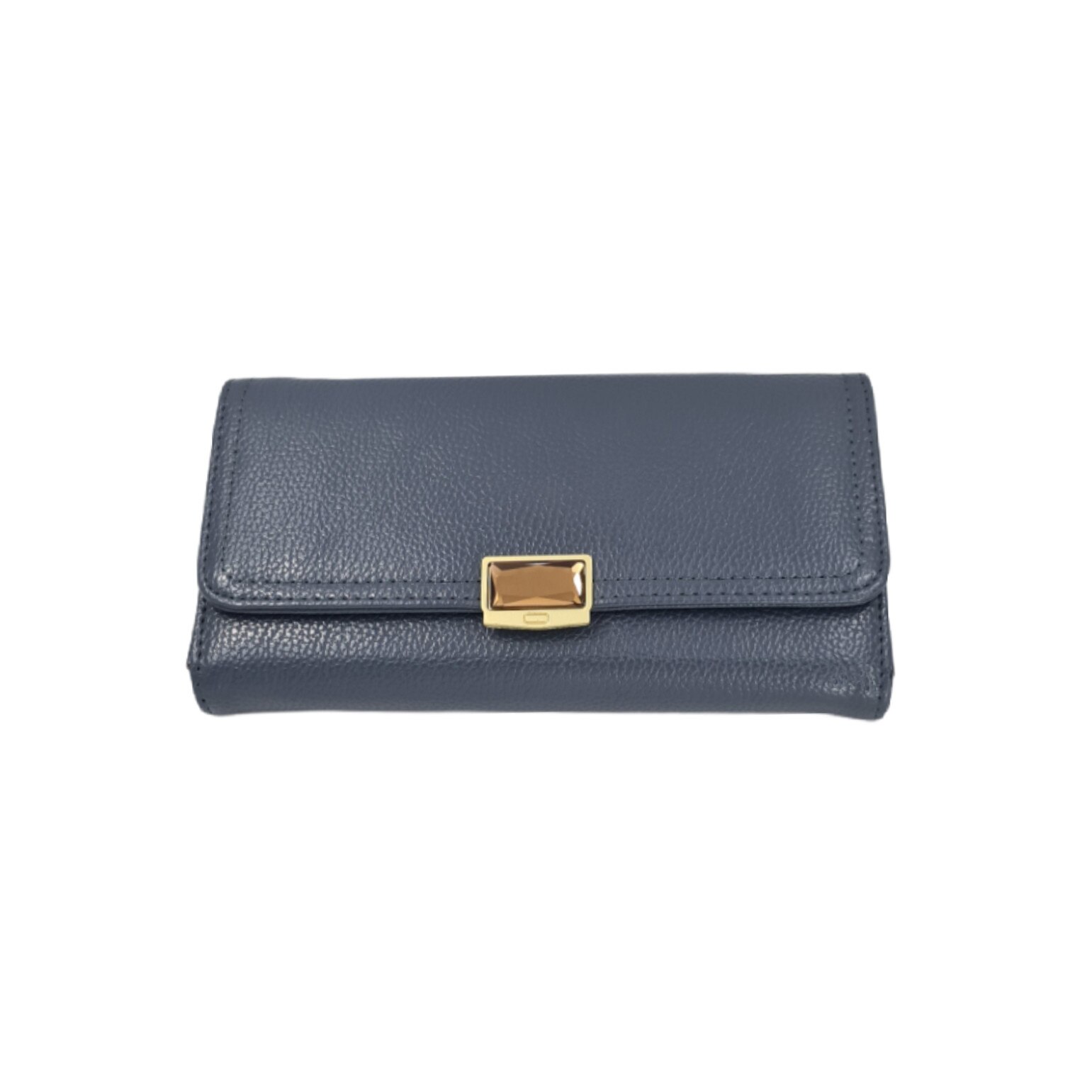 Portofel dama cu cristal, Tia Accesorii, albastru