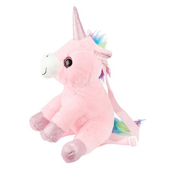 Rucsac Toi Toys Model Unicorn Roz,30 cm Rucsac Toi Toys Model Unicorn Roz,30 cm