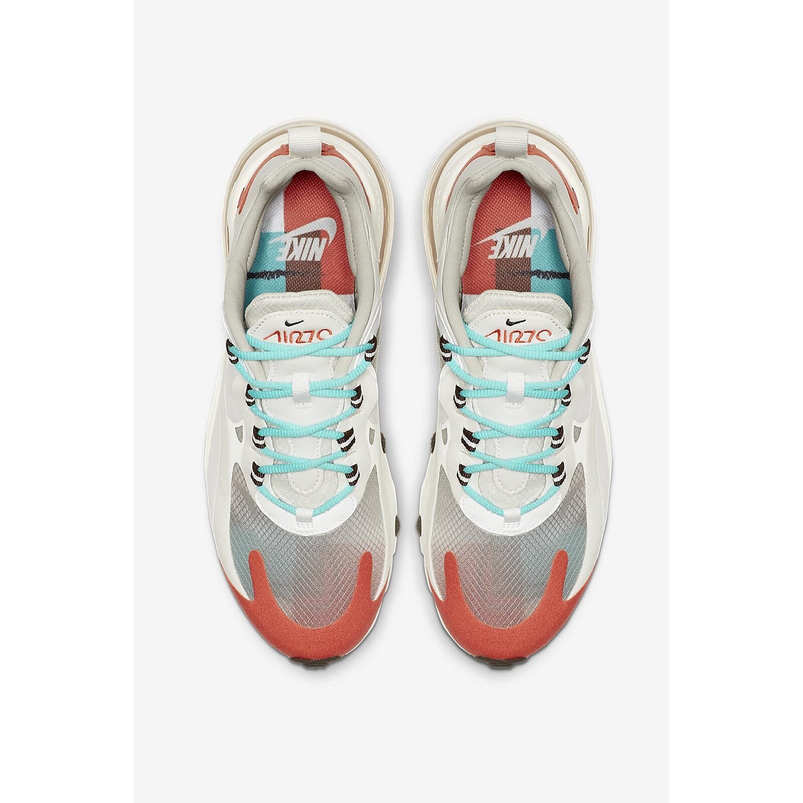 Air max 270 react light store beige chalk