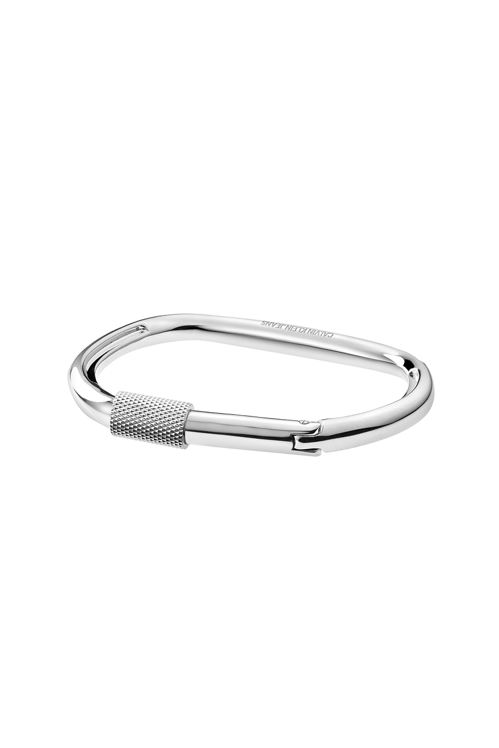 CALVIN KLEIN, Bratara de otel inoxidabil, Argintiu, 19 CM Standard
