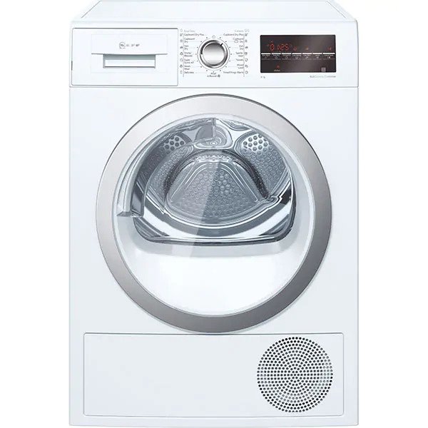 Uscator de rufe NEFF R8580X2EU, condensare, 8kg, 15 programe, Clasa A++, Alb