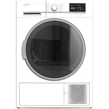 Uscator de rufe SHARP KD-GHB9S7GW2-EE, Pompa de caldura 9 kg, 15 programe, Clasa A++, Alb Uscator de rufe SHARP KD-GHB9S7GW2-EE, Pompa de caldura 9 kg, 15 programe, Clasa A++, Alb