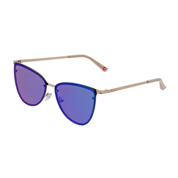 Ochelari de soare dama, Montana MS44, Gold/ revo green Ochelari de soare dama, Montana MS44, Gold/ revo green