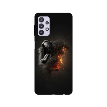 Husa Silicon Soft Upzz Print Compatibila Cu Samsung Galaxy A32 4g Model Lion Husa Silicon Soft Upzz Print Compatibila Cu Samsung Galaxy A32 4g Model Lion