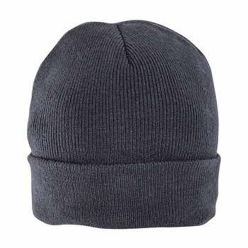 Caciula beanie, acril tricotat, in doua straturi, gri, marime universala Caciula beanie, acril tricotat, in doua straturi, gri, marime universala