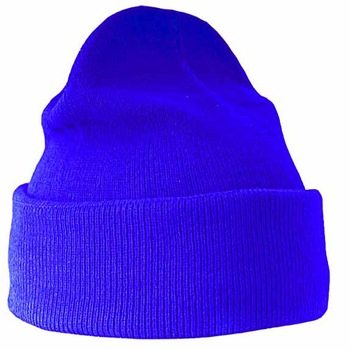 Caciula beanie, acril tricotat, un singur strat, Albastru Regal, Marime Universala Caciula beanie, acril tricotat, un singur strat, Albastru Regal, Marime Universala