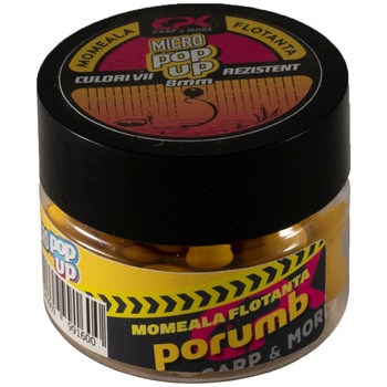 Micro Pop-Up CPK aroma Porumb, 8mm Micro Pop-Up CPK aroma Porumb, 8mm