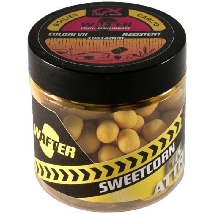 Boilies Wafter (Critic Echilibrat) CPK aroma Sweetcorn