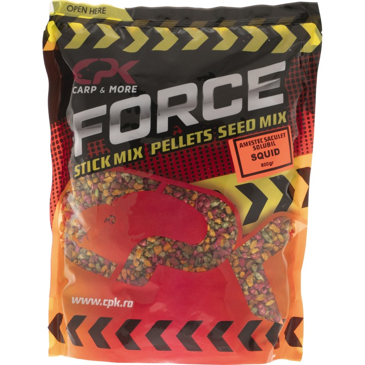 Смес за разтворими торбички CPK, С аромат на калмари, 800 гр