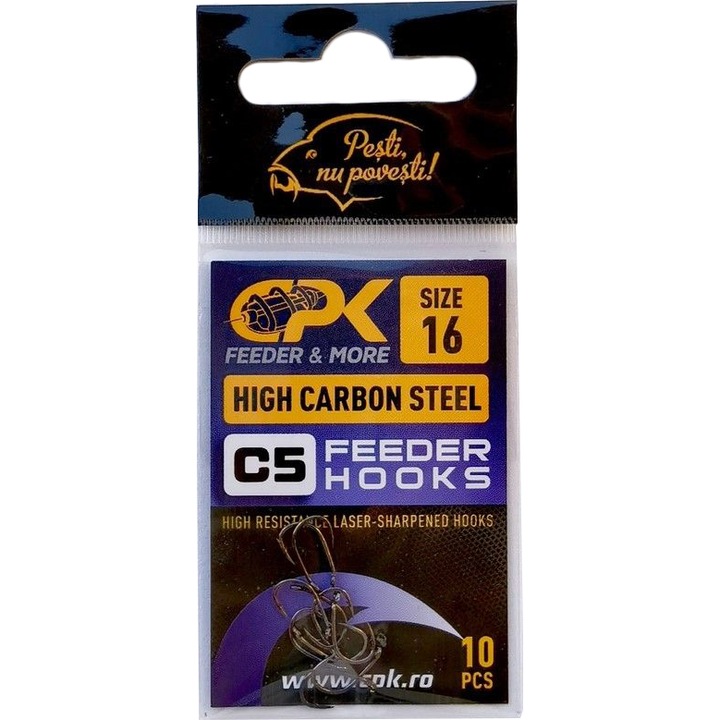 Куки CPK C5 Feeder Hooks, Nr.16, 10 бр/ плик