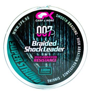 Inaintas Textil 007 Braided Shock Leader CPK, 0.25mm/100m Inaintas Textil 007 Braided Shock Leader CPK, 0.25mm/100m