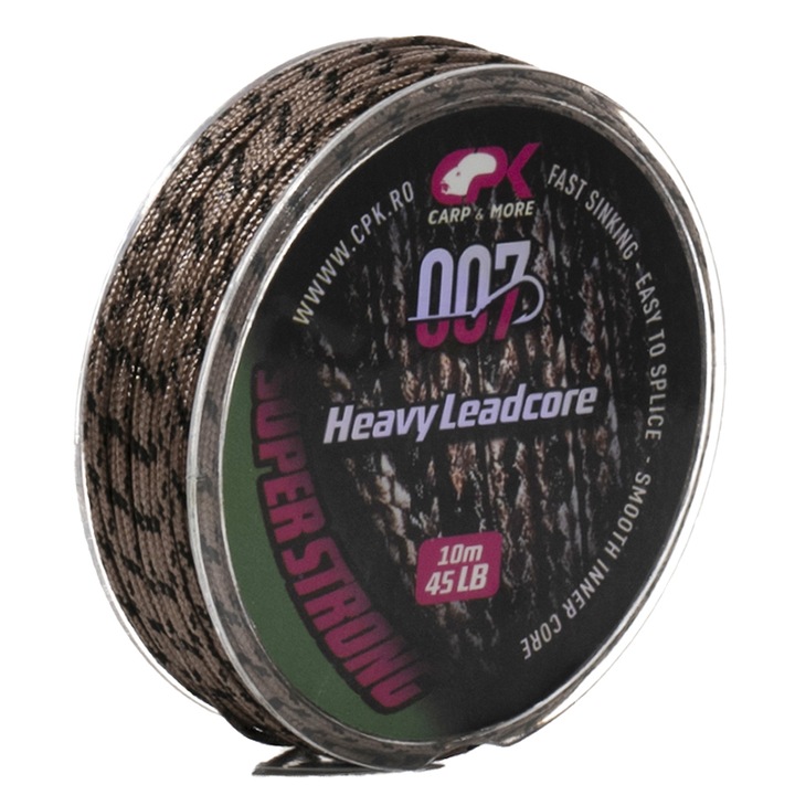 Fir CPK Leadcore 007 Heavy Ledcore, 45lb, Camuflaj/Maro