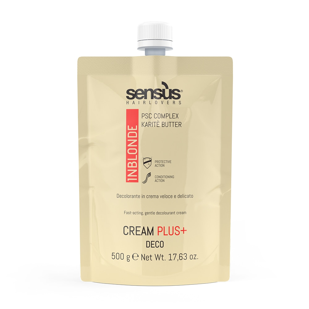 Crema decoloranta, Sensus InBlonde Cream Plus+ Deco 500g