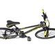 Bicicleta MTB Leader Fox Spider Boy, cadru 13", 21 viteze, roata 24", negru mat-galben
