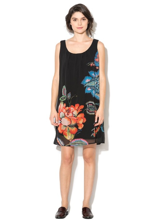 Rochie Desigual 38, Negru, 67V28E7