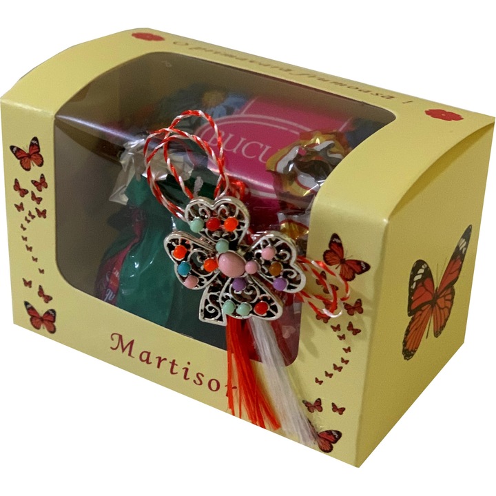 Martisoare Bucuria, set 10 cutii
