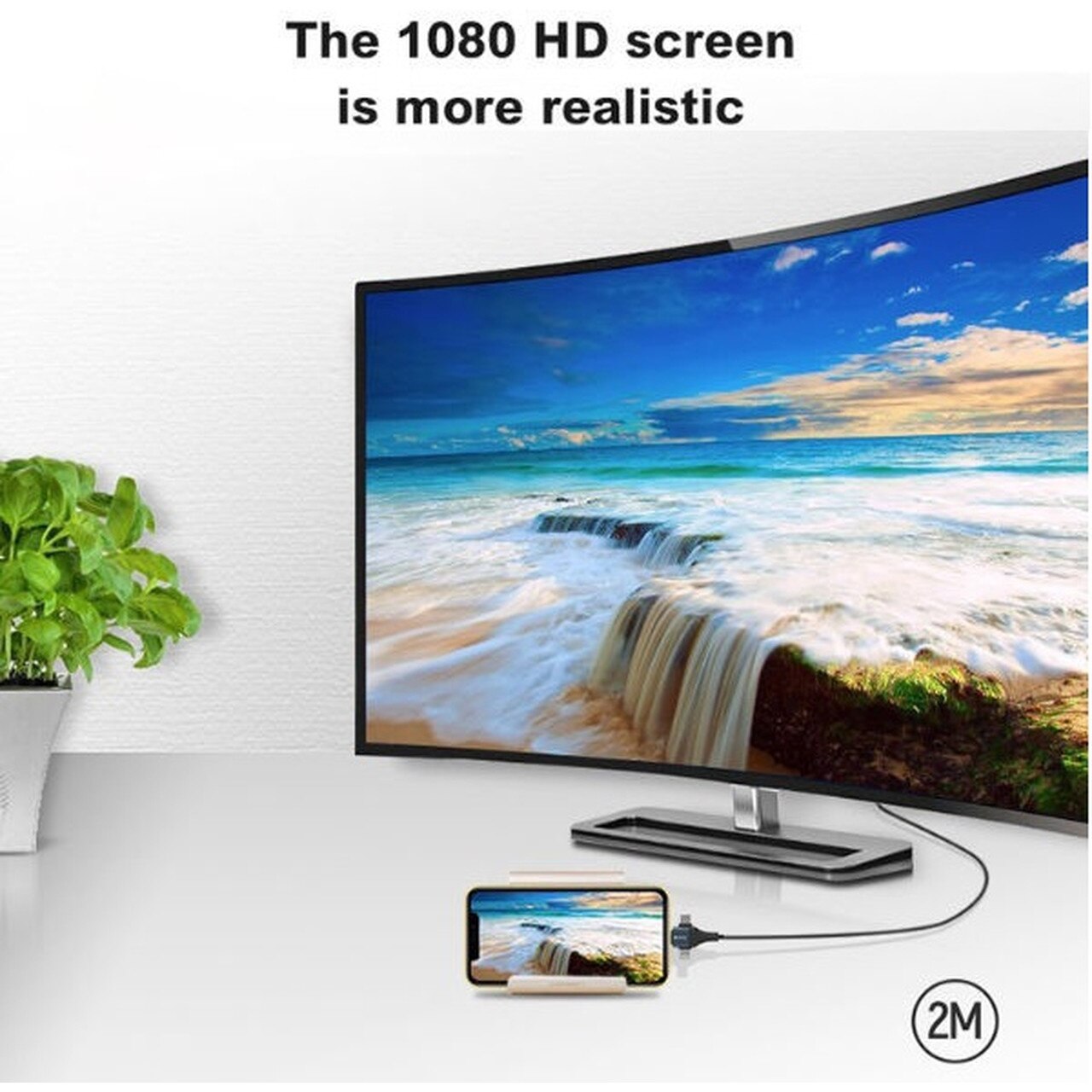 Кабел HDTV cable, HDMI, Lightning, USB, micro USB, USB Type C - eMAG.bg