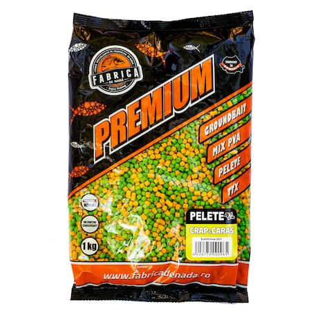 Pelete 4 mm Crap & Caras, Fabrica de Nada, 1 kg