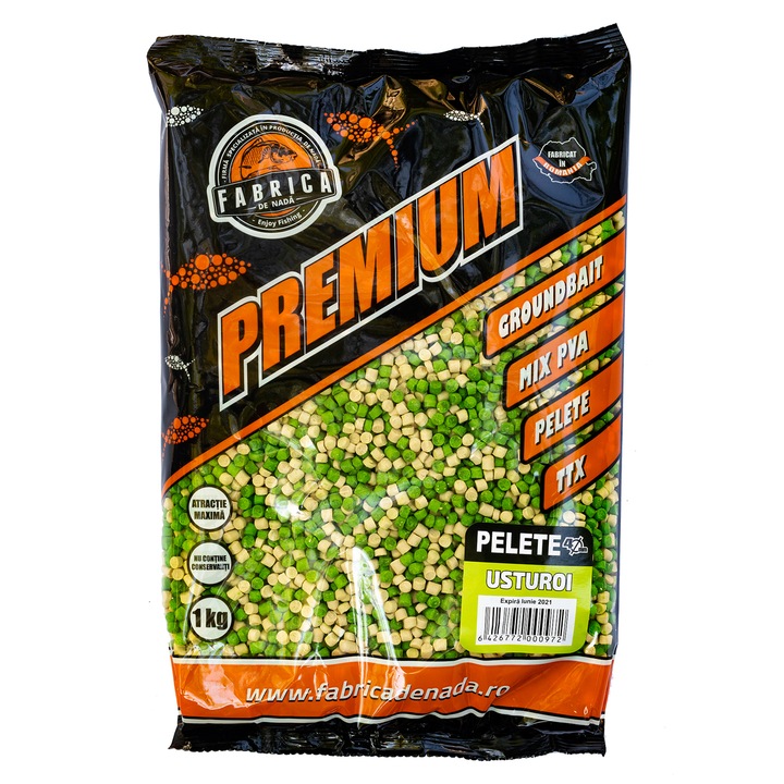 Пелети Fabrica de Nada, 4 мм, Чесън, 1 кг