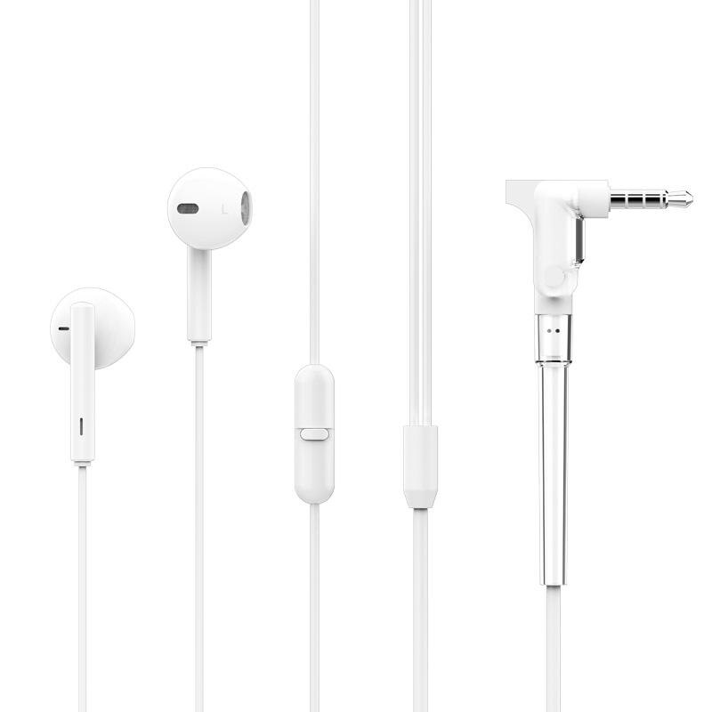 Casti Handsfree In-Ear XO-EP18, Cu microfon, Alb, Blister