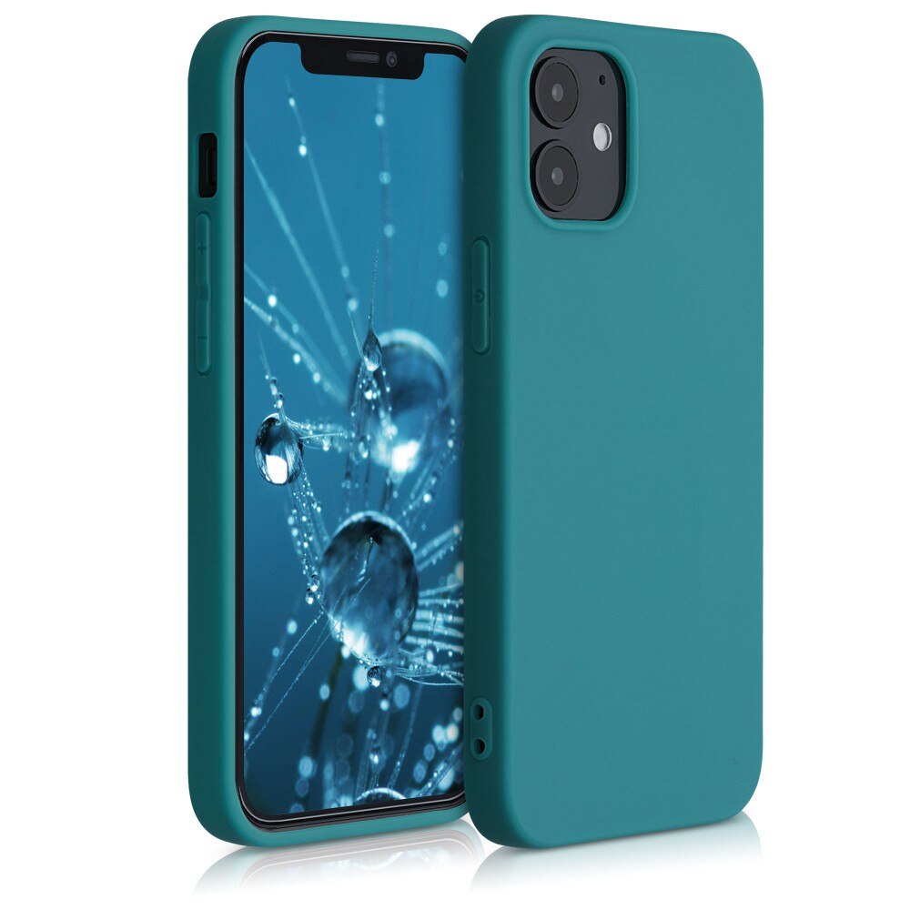 Husa pentru Apple iPhone 12 Mini, Silicon, Verde, 53042.57