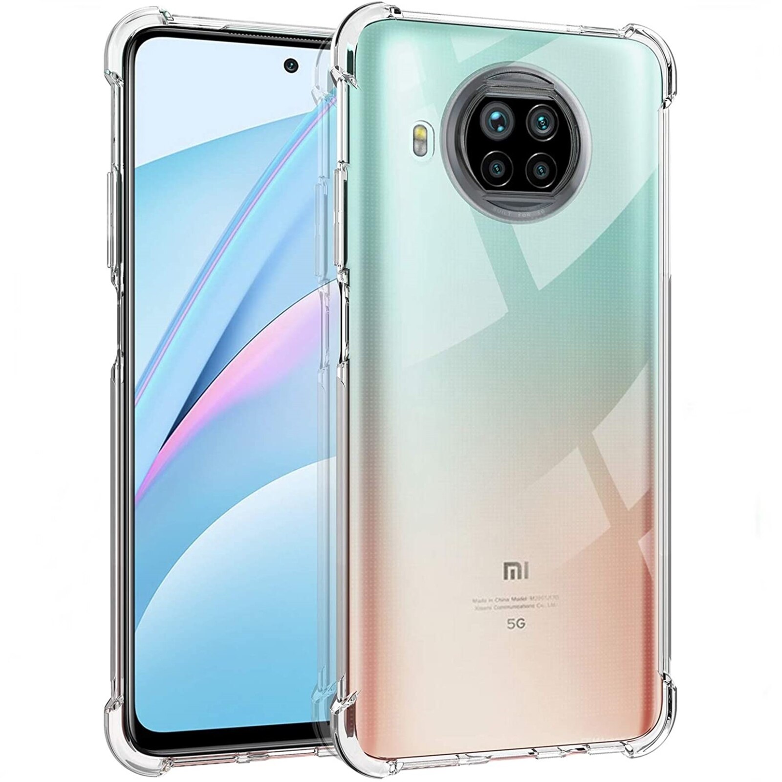 Husa pentru Xiaomi Redmi Note 9T TPU Anti Shock Transparenta