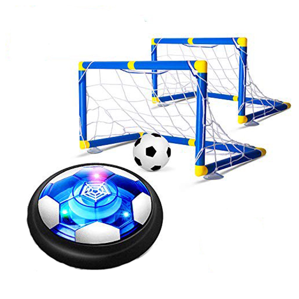 Set de joaca mini, 2 porti de fotbal cu minge rotativa Hover Ball, pompa de umflat, minge de fotbal din cauciuc, RT20 RCO®