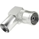 Mufa cablu coaxial Hama 205202, 90°
