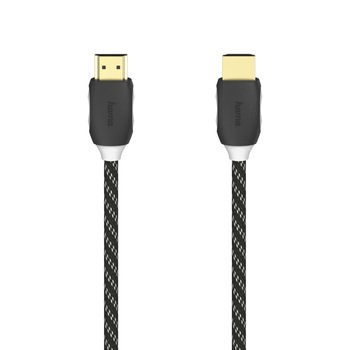 Cablu HDMI Hama 205444, 4k, Ethernet, 1.5 metri aurit, negru Cablu HDMI Hama 205444, 4k, Ethernet, 1.5 metri aurit, negru