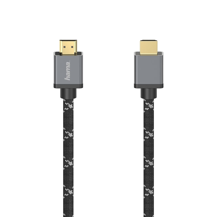 Cablu HDMI Hama 205238, 2.1V, 8k, Ethernet, 1 metru, negru